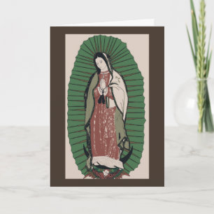Onze dame van Guadalupe Kaart
