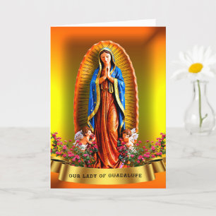 Onze dame van Guadalupe Kaart