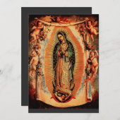 Onze dame van Guadalupe Kaart (Voorkant / Achterkant)