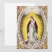 Onze dame van Guadalupe Kaart (Voorkant / Achterkant)