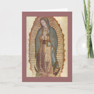ONZE DAME VAN GUADALUPE KAART