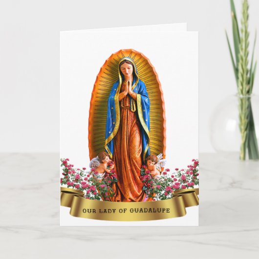 Onze dame van Guadalupe Kaart (Voorkant)