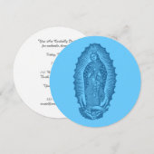 Onze dame van Guadalupe Kaart (Voorkant / Achterkant)