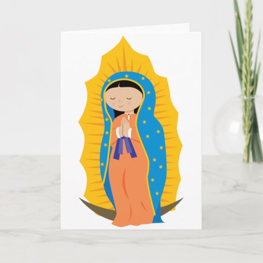 Onze dame van Guadalupe Kaart (Voorkant)