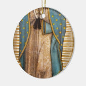 Onze dame van Guadalupe Keramisch Ornament (Links)