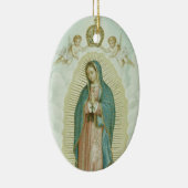 Onze dame van Guadalupe Keramisch Ornament (Rechts)