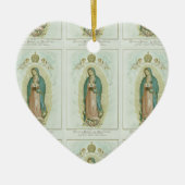 Onze dame van Guadalupe Keramisch Ornament (Voorkant)