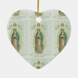 Onze dame van Guadalupe Keramisch Ornament