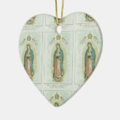 Onze dame van Guadalupe Keramisch Ornament (Links)