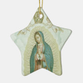 Onze dame van Guadalupe Keramisch Ornament (Links)