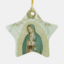 Onze dame van Guadalupe Keramisch Ornament