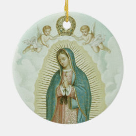 Onze dame van Guadalupe Keramisch Ornament
