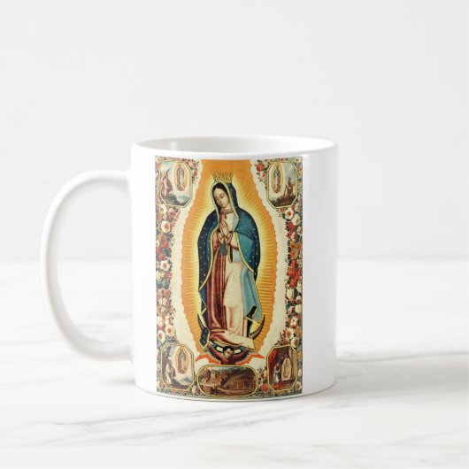 Onze dame van Guadalupe Koffiemok (Links)