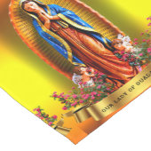 Onze dame van Guadalupe Korte Tafelloper (Hoek)