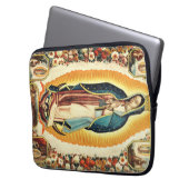 Onze dame van Guadalupe Laptop Sleeve (Voorkant Links)