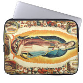 Onze dame van Guadalupe Laptop Sleeve (Voorkant)