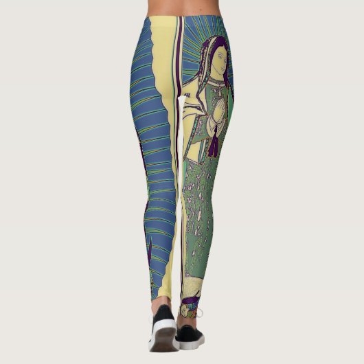 Onze dame van Guadalupe Leggings (Achterkant)