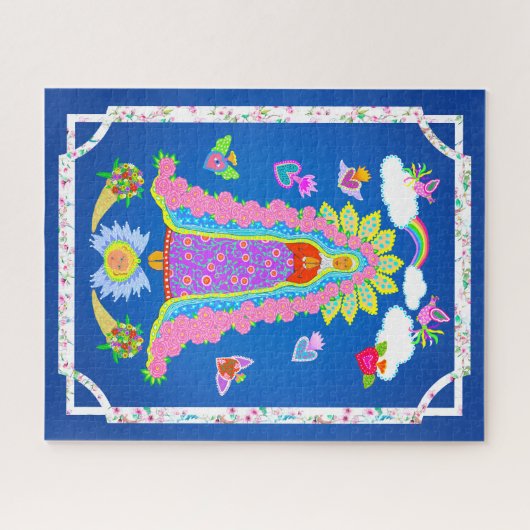 Onze dame van Guadalupe Legpuzzel (Horizontaal)