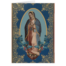 Onze dame van Guadalupe Maagd Mary Feliz Navidad