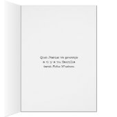 Onze dame van Guadalupe Maagd Mary Feliz Navidad (Binnen (Rechts))