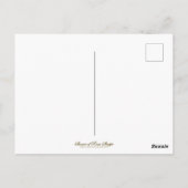 Onze dame van Guadalupe Maagd Mary Feliz Navidad Briefkaart (Achterkant)