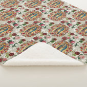 Onze dame van Guadalupe Maagd Mary katholiek Saint Sherpa Deken (3/4)