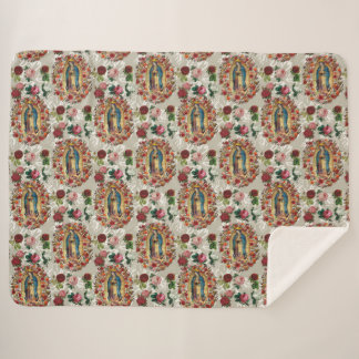 Onze dame van Guadalupe Maagd Mary katholiek Saint Sherpa Deken