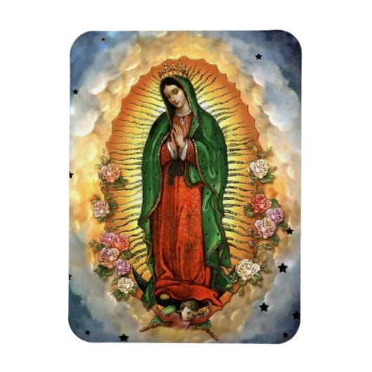  Onze dame van Guadalupe Maagd Mary Kitchen Magneet (Verticaal)