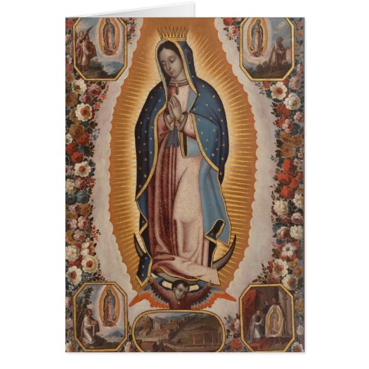 Onze dame van Guadalupe Maagd Mary Mexico (Voorkant)