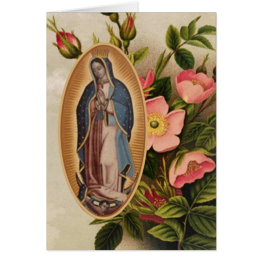Onze dame van Guadalupe Maagd Mary Mexico (Voorkant)