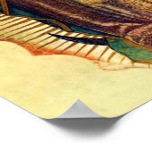 Onze dame van Guadalupe Maagd Mary Poster (Hoek)