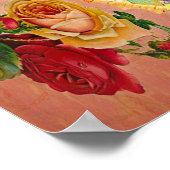 Onze dame van Guadalupe Maagd Mary roos hoek Poster (Hoek)