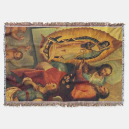 Onze dame van Guadalupe Maagd Mary Schilderd door  Deken