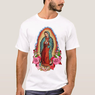 Onze dame van Guadalupe Maagd Mary T-shirt