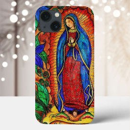 Onze dame van Guadalupe Maagd Mary Vibrant Color Case-Mate iPhone Case