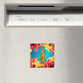 Onze dame van Guadalupe Magneet (Insitu (Vaatwasser))