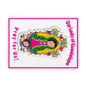 Onze dame van Guadalupe Magneet (Horizontaal)