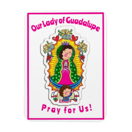 Onze dame van Guadalupe Magneet