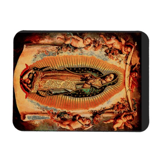 Onze dame van Guadalupe Magneet (Horizontaal)