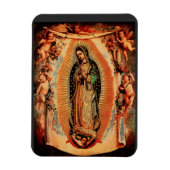Onze dame van Guadalupe Magneet (Verticaal)