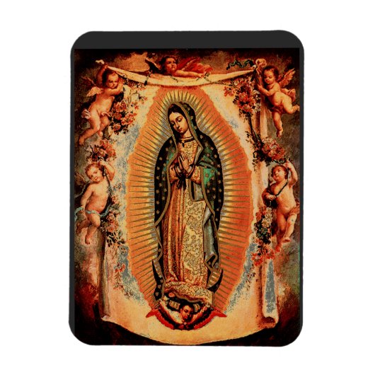 Onze dame van Guadalupe Magneet (Verticaal)
