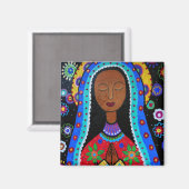 Onze dame van Guadalupe Magnet (Voorkant / Achterkant)
