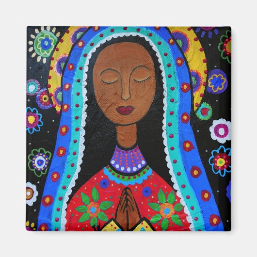 Onze dame van Guadalupe Magnet (Voorkant)