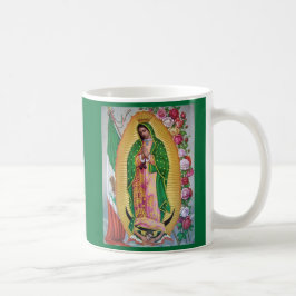 Onze dame van Guadalupe met de Mexicaanse Mok van