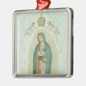 Onze dame van Guadalupe Metalen Ornament (Links)