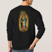 Onze dame van Guadalupe Mexicaanse Maagd Mary Azte T-shirt (Achterkant)