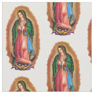 Onze dame van Guadalupe Mexicaanse Maagd Mary Sain Stof