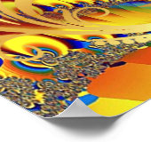 Onze dame van Guadalupe Mexico Maagd Mary Poster (Hoek)