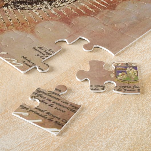 Onze dame van Guadalupe moeder Mary Legpuzzel (Zijkant)