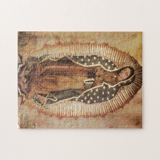 Onze dame van Guadalupe moeder Mary Legpuzzel (Horizontaal)
